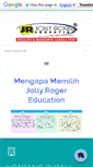 Mobile Screenshot of jollyrogereducation.com